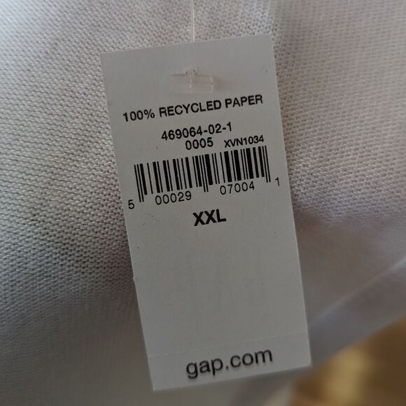 GAP white twist back tank top NWT - Picture 5 of 5